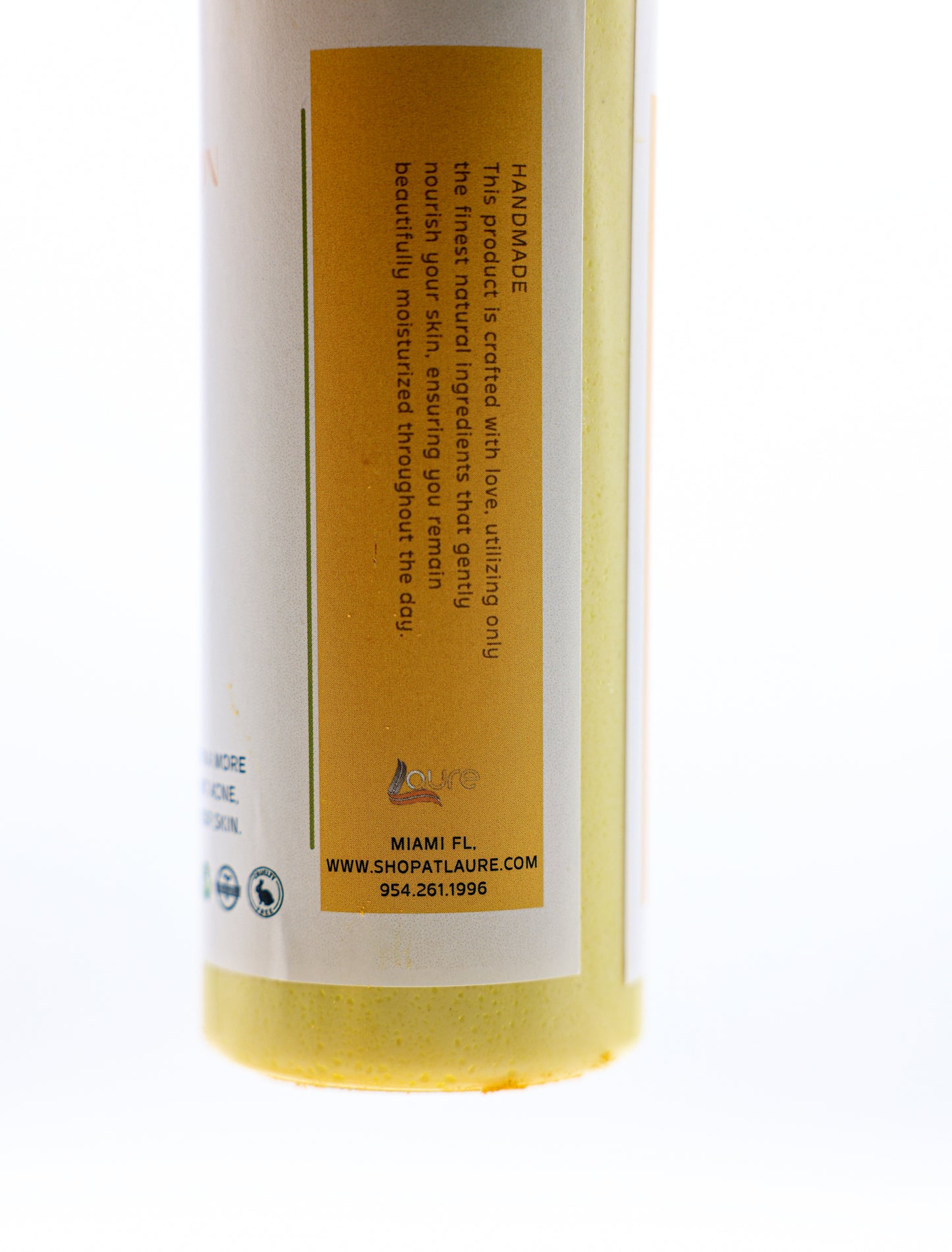 Turmeric and Lemon  Body Lotion- Brightening and Moisturizing with Vitamin C and E