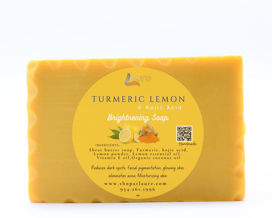 Turmeric and Lemon Kojic acid brightening soap