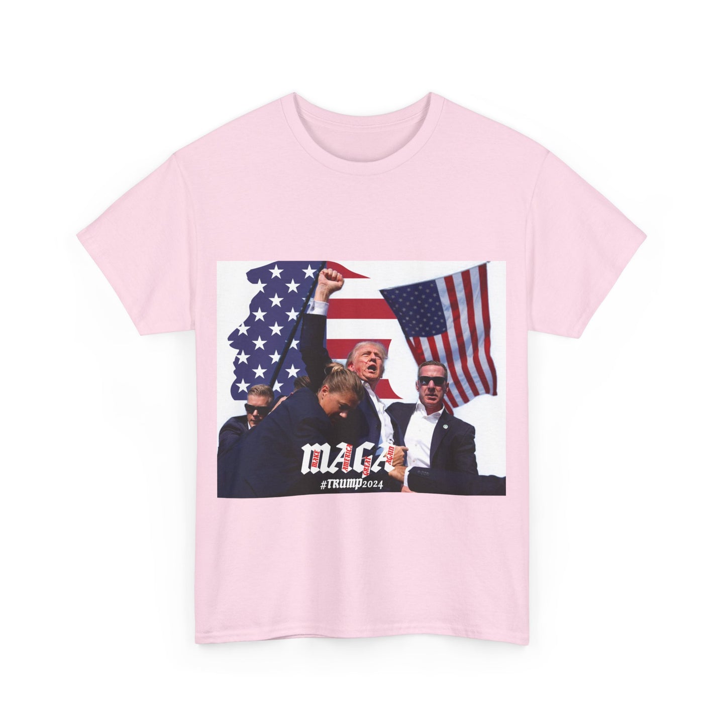 Unisex Heavy Cotton Tee Trump 2024