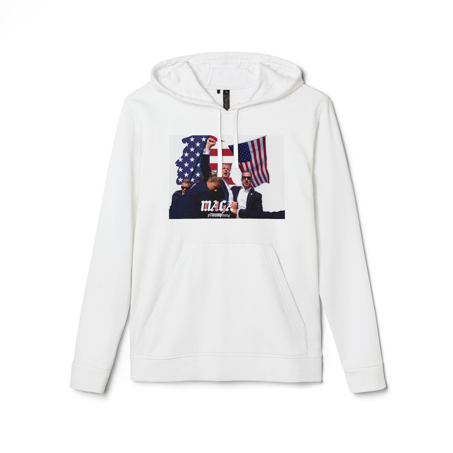 adidas® Unisex Fleece Hoodie Trump2024