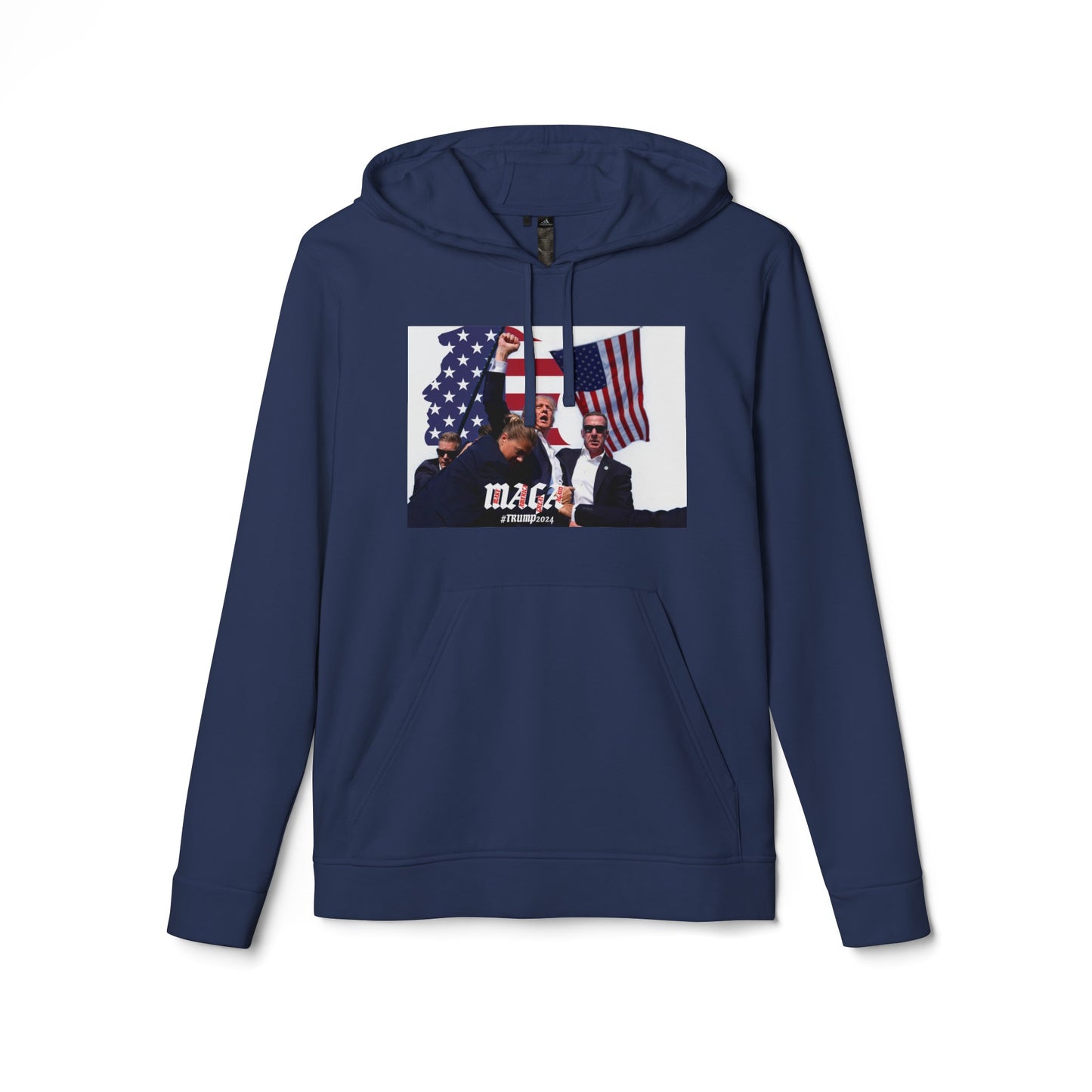 adidas® Unisex Fleece Hoodie Trump2024