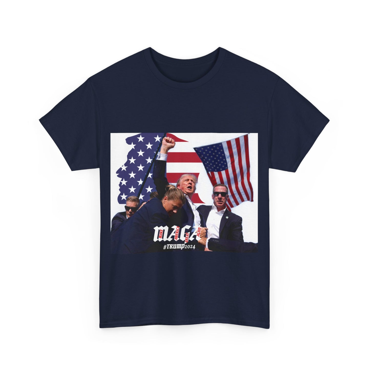 Unisex Heavy Cotton Tee Trump 2024