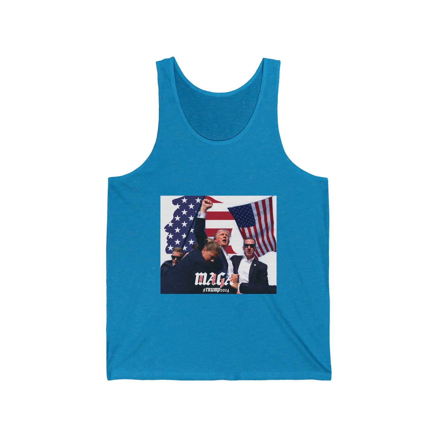 Unisex Jersey Tank Trump 2024