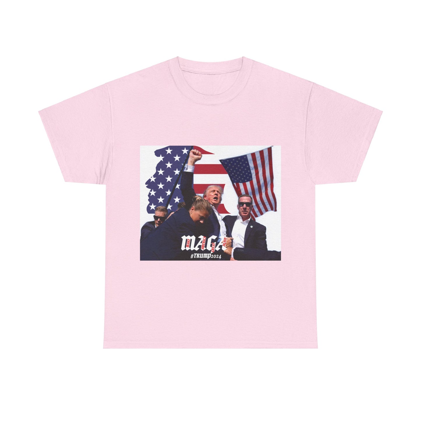 Unisex Heavy Cotton Tee Trump 2024