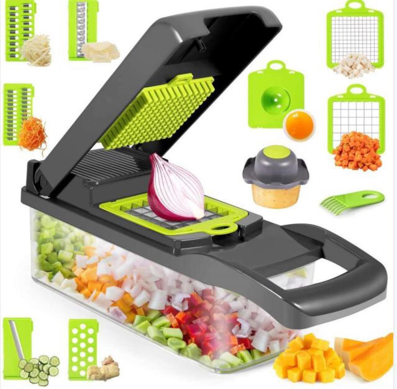 12 In 1 Manual Vegetable Chopper 