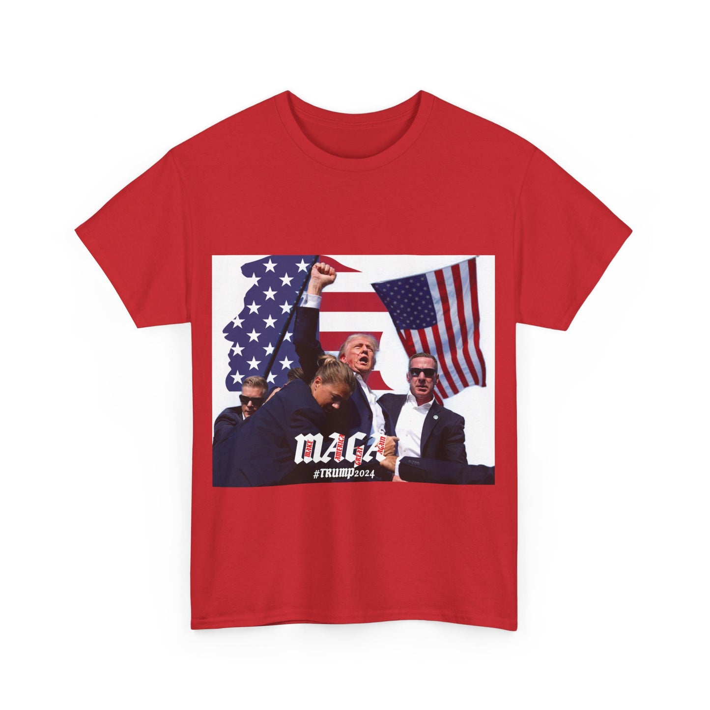 Unisex Heavy Cotton Tee Trump 2024