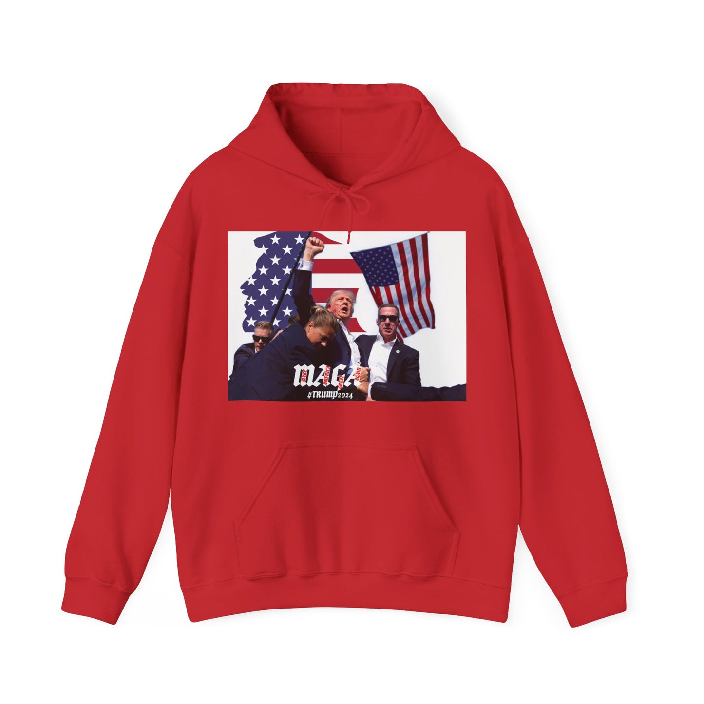 Unisex Heavy Blend™ Hooded Sweatshirt Trump 2024