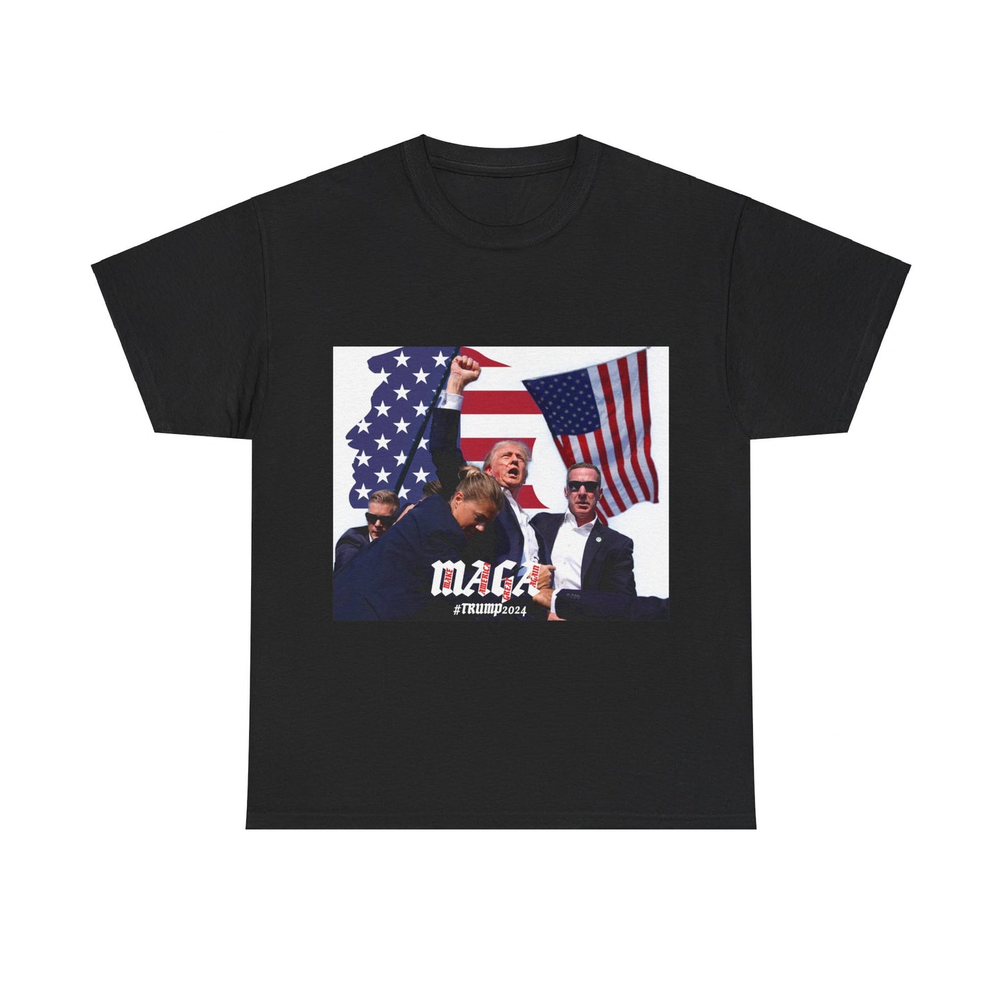 Unisex Heavy Cotton Tee Trump 2024