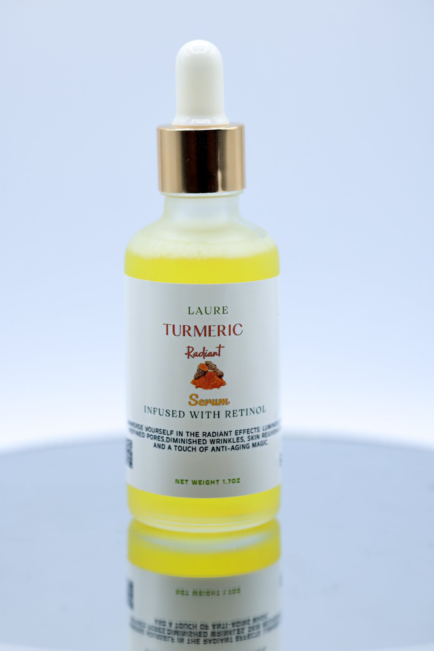 Turmeric Brightening serum with vitamin C, and Retinol