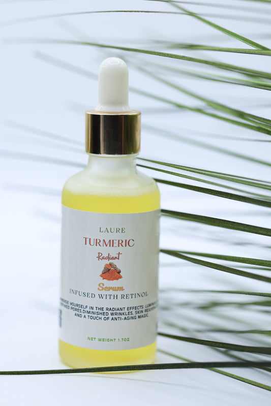 Turmeric Brightening serum with vitamin C, and Retinol