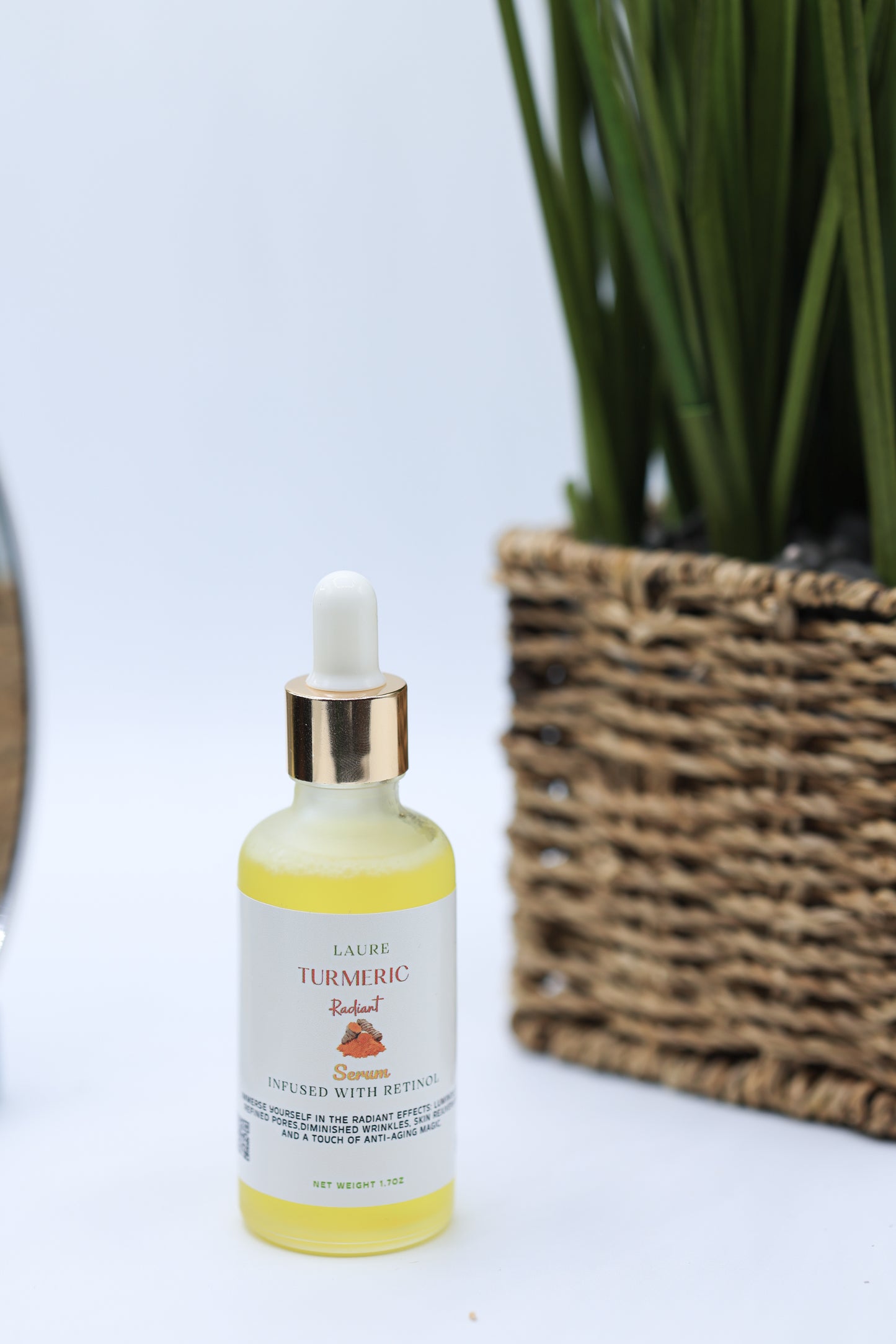 Turmeric Brightening serum with vitamin C, and Retinol