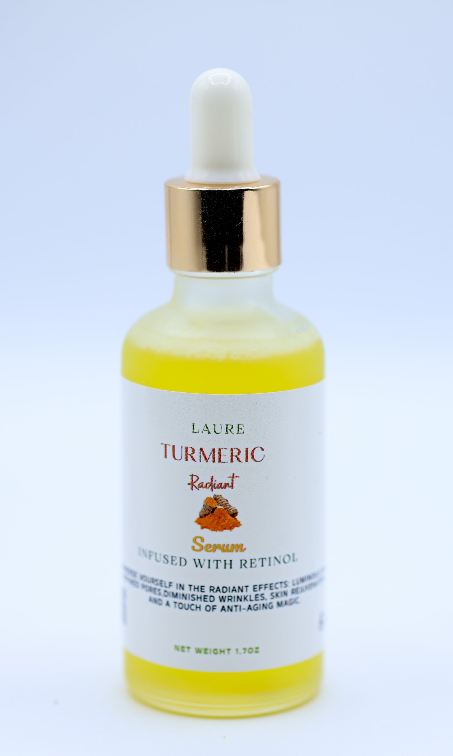 Turmeric Brightening serum with vitamin C, and Retinol