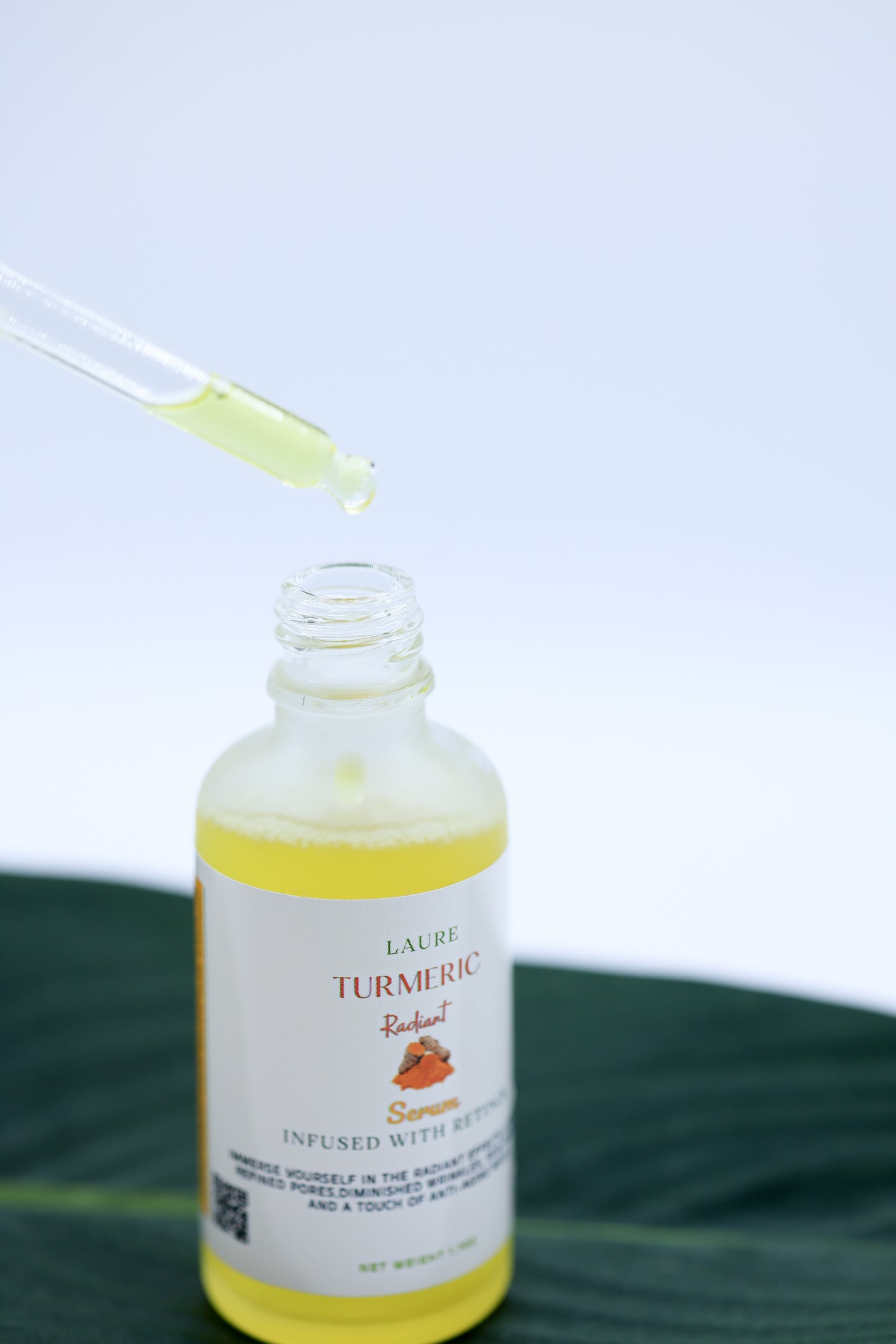 Turmeric Brightening serum with vitamin C, and Retinol