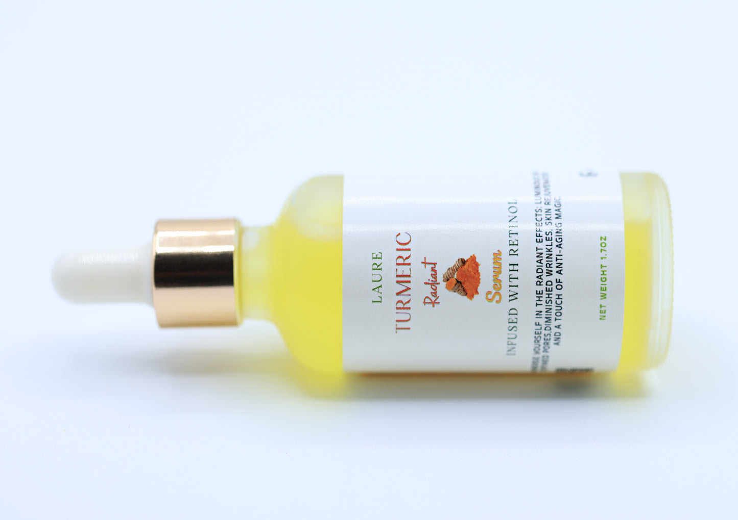 Turmeric Brightening serum with vitamin C, and Retinol