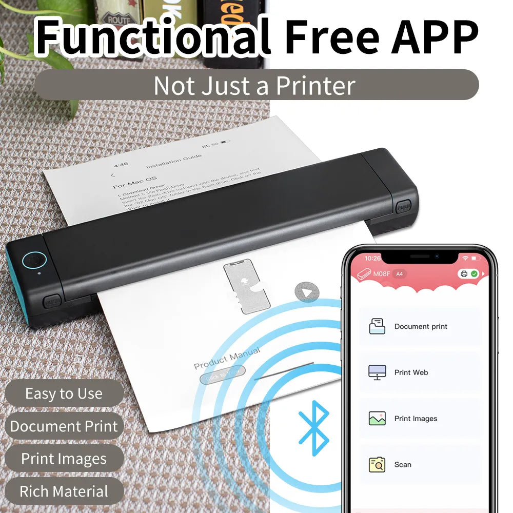 Portable Inkless Printer